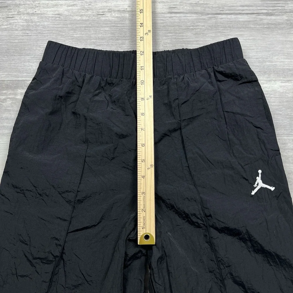 Nike Jordan Jumpman Woven Taping Wide Black Pants Girls XL 13-15 Year 45D346-023